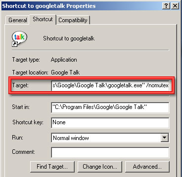 gtalk multiple properties gtalk multiple properties