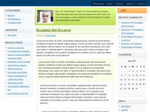 WPDesigner5.0 - 3 Column Wordpress themes