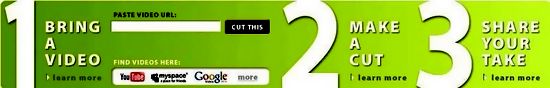 Online video editor - cuts cutspage01