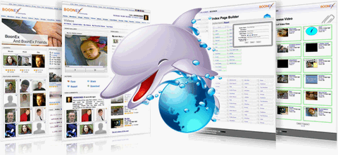 Dolphin online Social builder