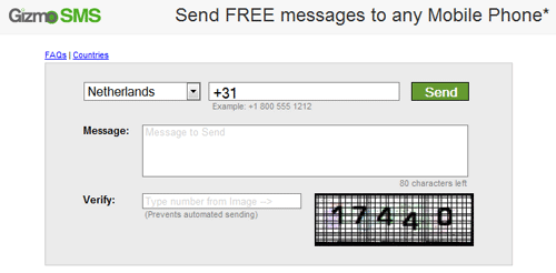 free-text-number-online
