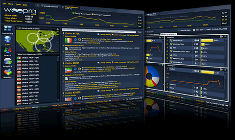 Woopra real time web analytics