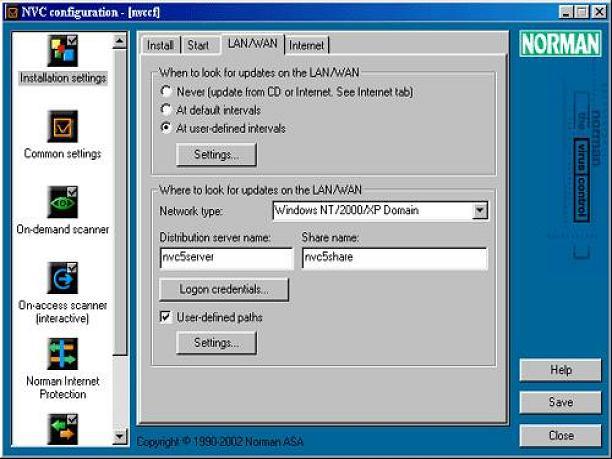 Norman Anti Virus / Virus Control