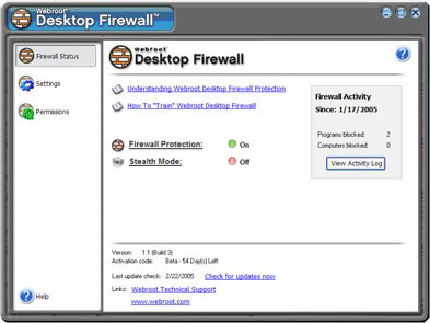 Free Webroot Desktop Firewall Genuine License Download