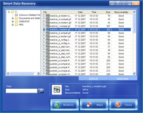Smart data recovery enterprise - remote data recovery tools