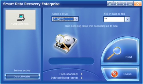 Smart data recovery enterprise