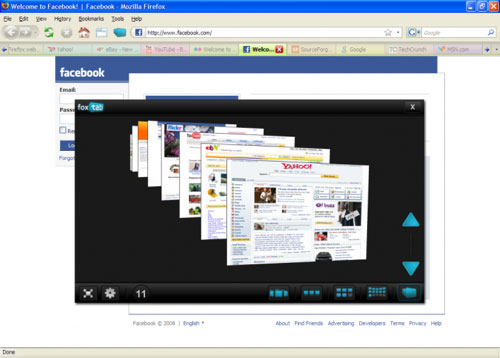 foxtab stack tab preview