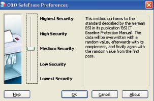 safeeraser deletion preferences