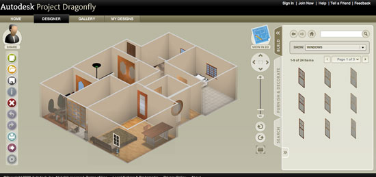 Autodesk Dragonfly Online Home Design Software