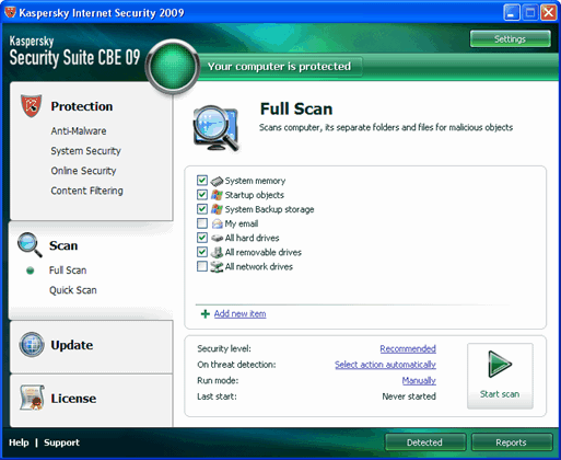 kaspersky security suite cbe 2009