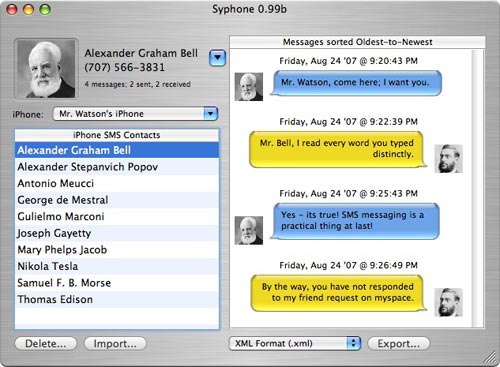 syphone - free iphone sms backup software syphone - free iphone sms backup software