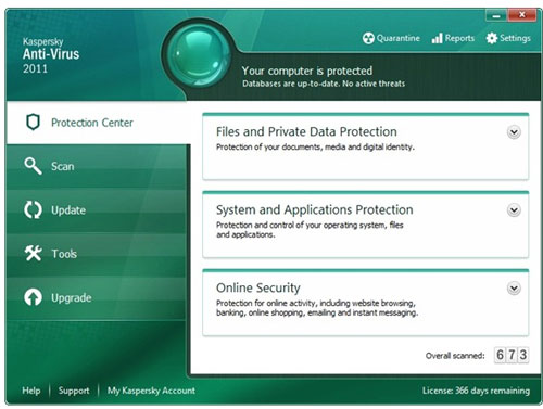 Kaspersky antivirus 2011