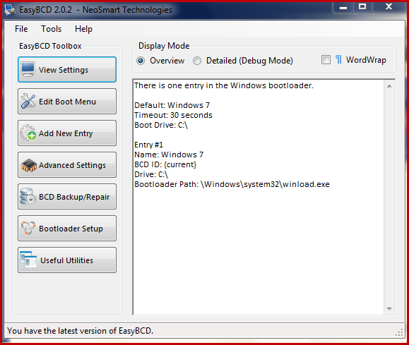 Easy BCD - Tweak Bootloader