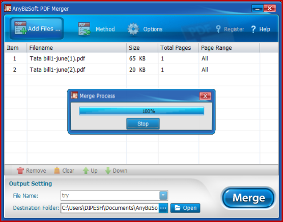 PDF merger