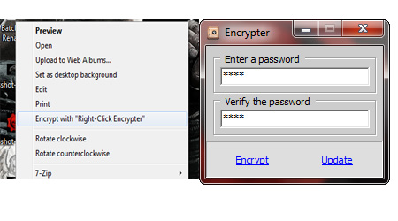 Right-Click Encrypter