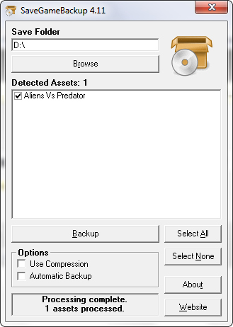 save game Backup