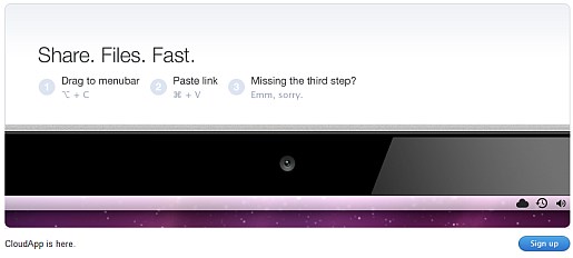 cloud app - Mac File and Image Sharing Tool