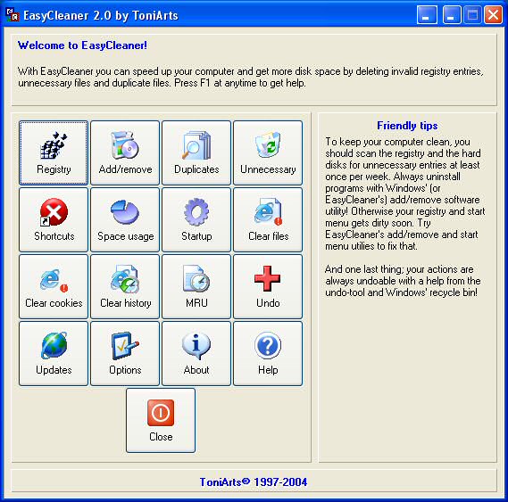 Registry Cleaner EasyCleaner