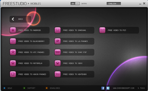 DVDvideoSoft Free Android Video Converter