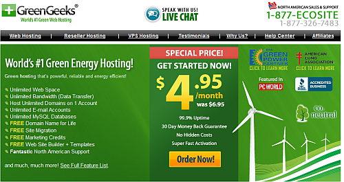 green geeks - Cheap Website hosting
