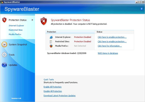 Spyware Blaster