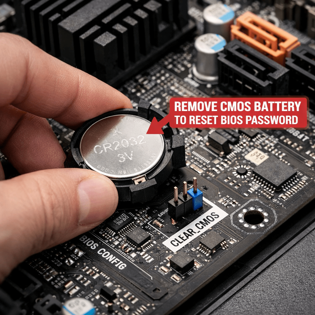 Reset Bios password