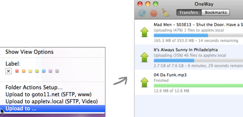 OneWay - Free Mac FTP client
