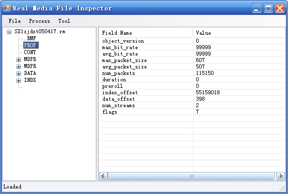 Real media file repair tool