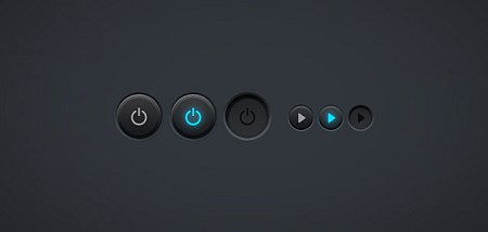power button PSD file power button PSD file