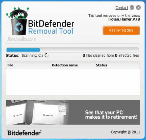Flamer malware removal