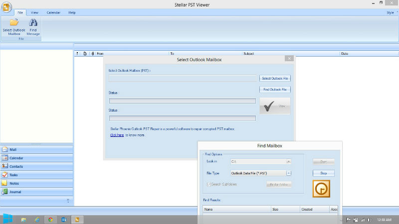 View Corrupted PST Outlook Content with Stellar PST Viewer Stellar PST viewer - View Corrupted PST