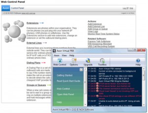 axon virtual pbx - windows free PABX software