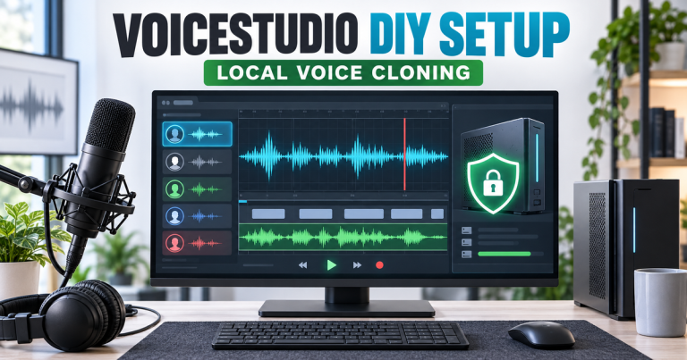 VoiceStudio setup for local voice cloning and dubbing