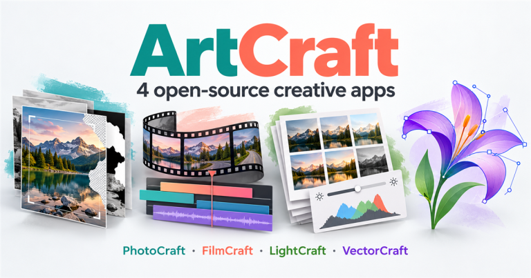 Open-Source Free Adobe Creative Cloud Clone? 4 ArtCraft Apps