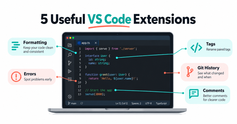 5 Useful VS Code Extensions: Setup, Examples and Alternatives